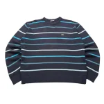 Lacoste Striped Crew Neck Sweater