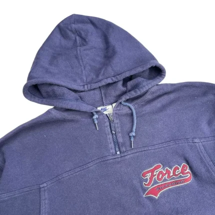 Nike Hoodie Blue (1)